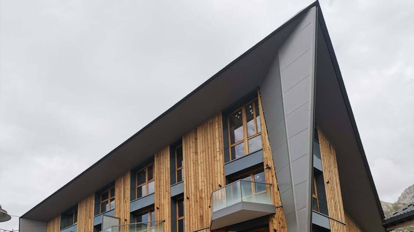 hotel diamond rock 5 tignes isolation exterieure 002 | Thermys Habitat |Lyon | Hôtel 5* DIAMOND ROCK (73)