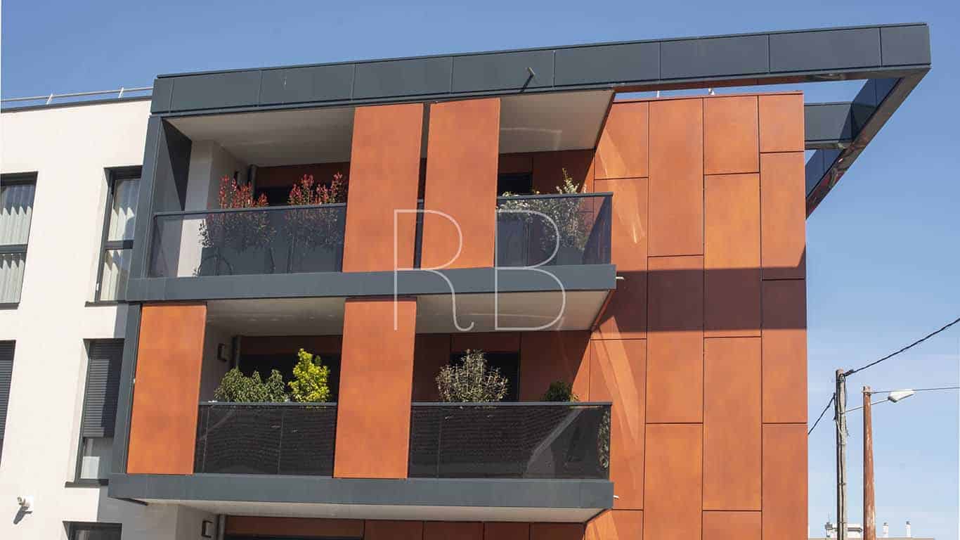 la rosae corenc 38 isolation exterieure 007 | Thermys Habitat |Lyon | Le ROSAE – CORENC (38)