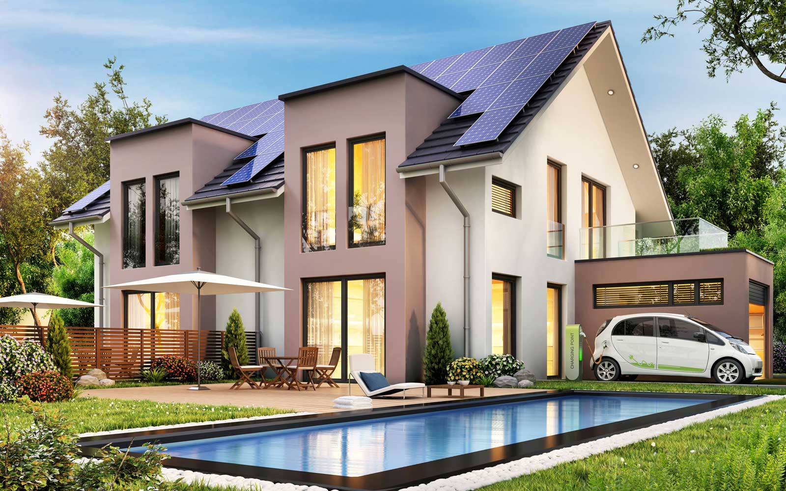 maison ev home belle maison isolation isolation exterieur lyon | Thermys Habitat |Lyon | À qui faire appel pour une isolation thermique par l’extérieur à Lyon ?